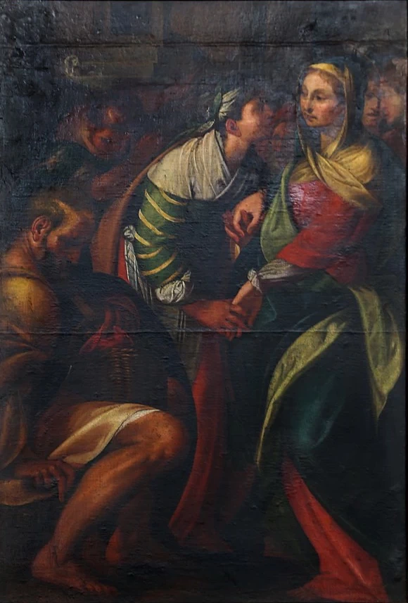Visitazione - Cappella Sacchi in Sant'Eustorgio (Milan)